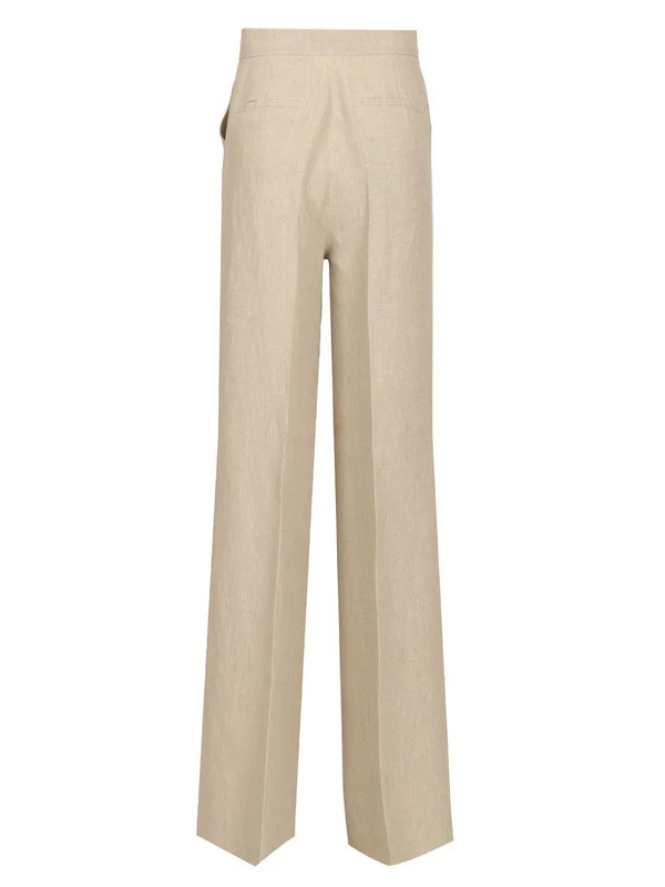 Max Mara Sequoia Beige Trousers - Image 2