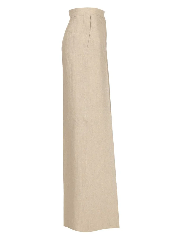 Max Mara Sequoia Beige Trousers - Image 3