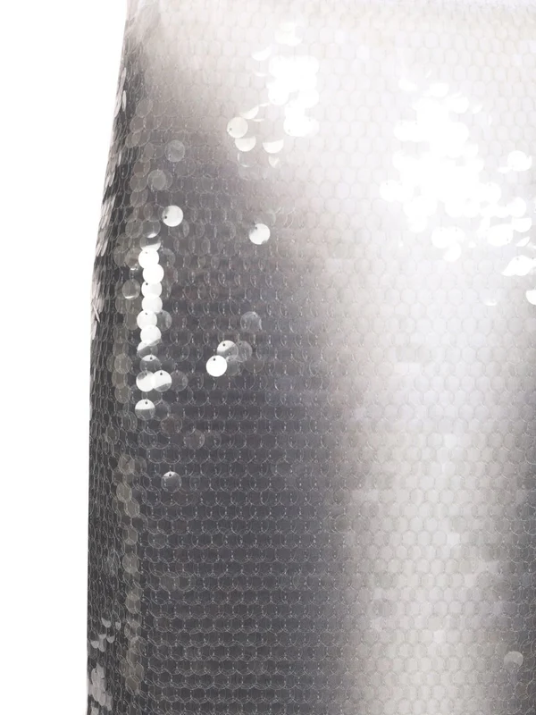 Sportmax Silver Skirts - Image 4