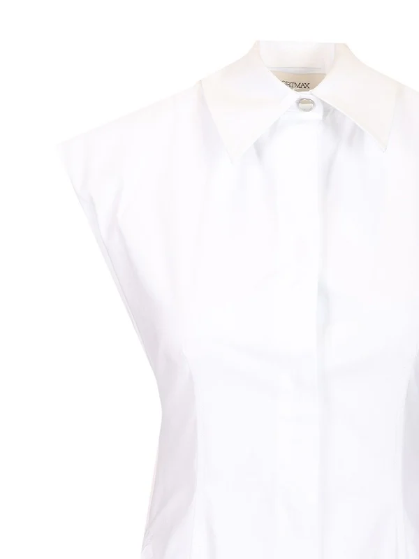 Sportmax White Long Dress - Image 4
