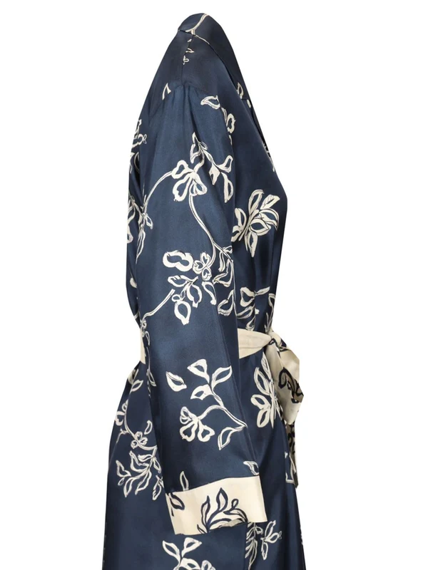 S Max Mara Blue Long Dress - Image 4