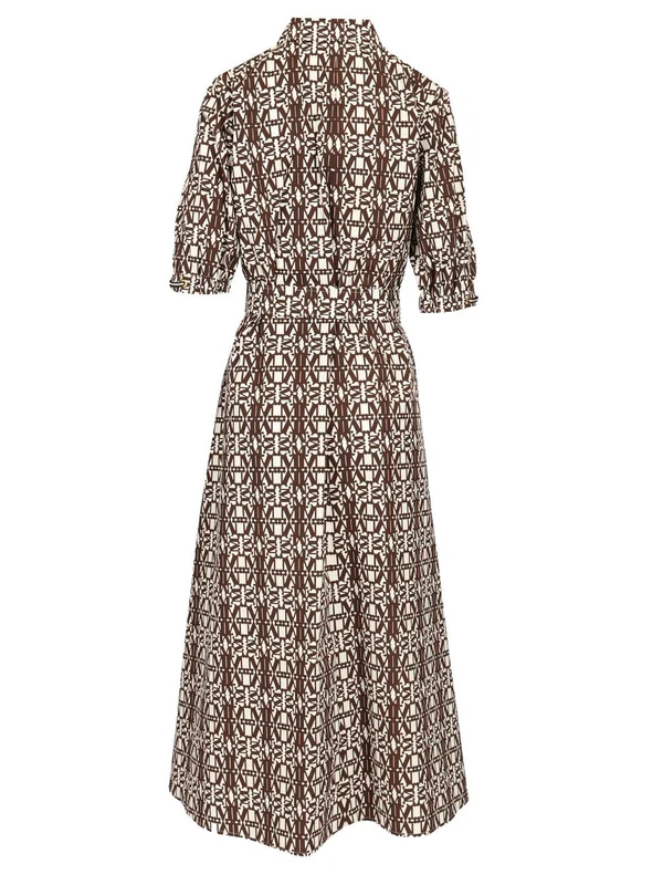 Max Mara Brown Long Dress - Image 2