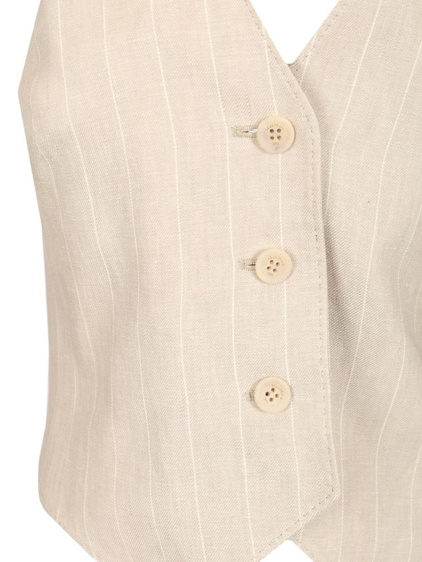 Max Mara Beige Vests - Image 4