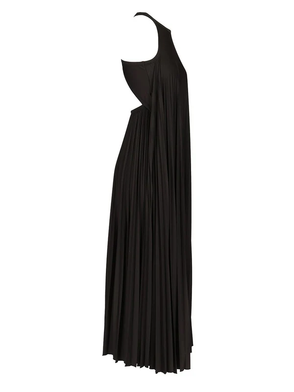 Sportmax Black Long Dress - Image 3