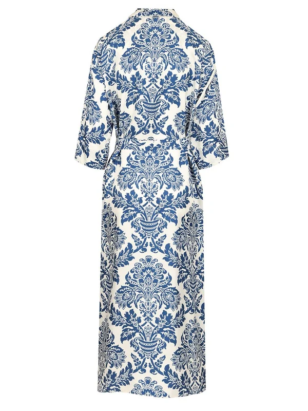S Max Mara Blue Midi Dress - Image 2
