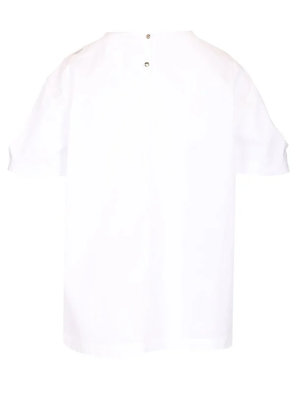 S Max Mara White Half Sleeve - Image 2
