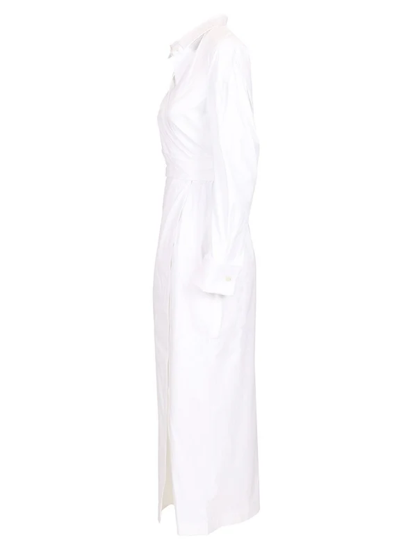 Max Mara White Long Dress - Image 3