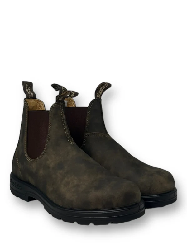 Blundstone Khaki Ankle Boots - Image 4