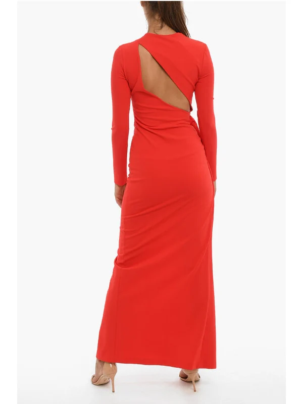 Alexander Mcqueen Red Long Dress - Image 2