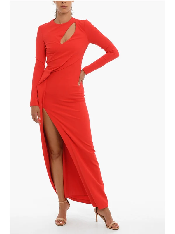 Alexander Mcqueen Red Long Dress - Image 4