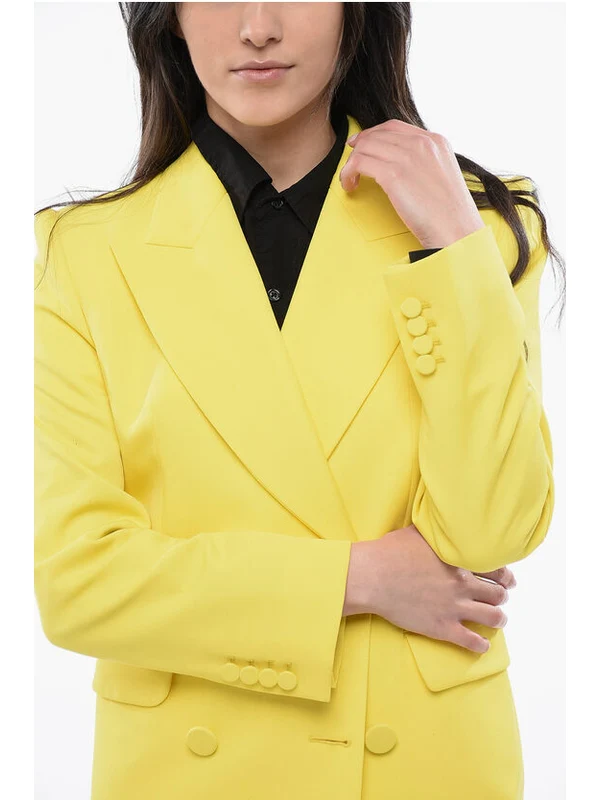Alexander Mcqueen Yellow Tailored Jackets - Image 3