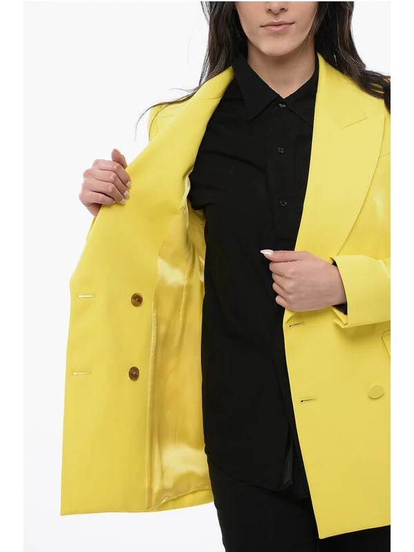 Alexander Mcqueen Yellow Tailored Jackets - Image 5