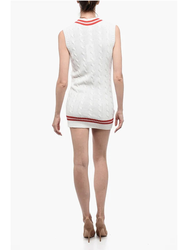 Autry White Mini Dress - Image 2