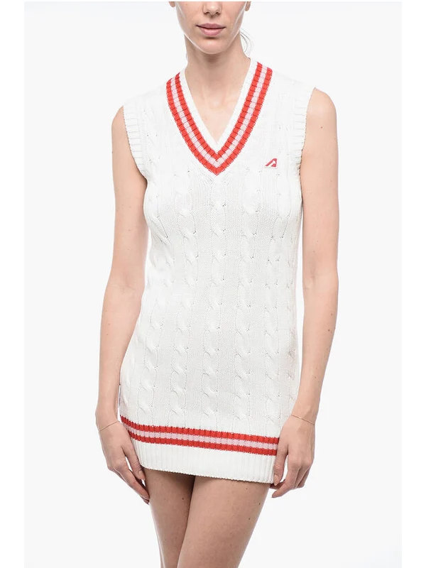 Autry White Mini Dress - Image 4