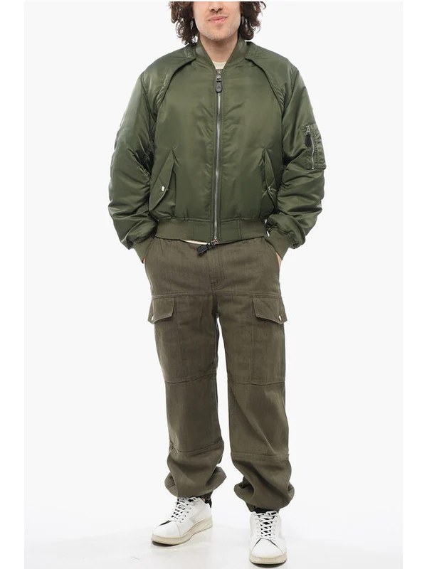 Alexander Mcqueen Khaki Bomber - Image 4