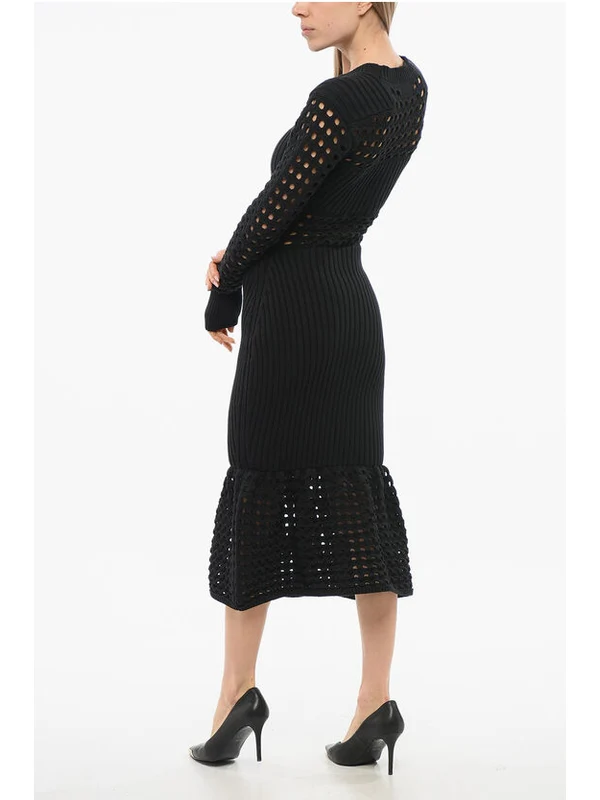Alexander Mcqueen Black Long Dress - Image 2