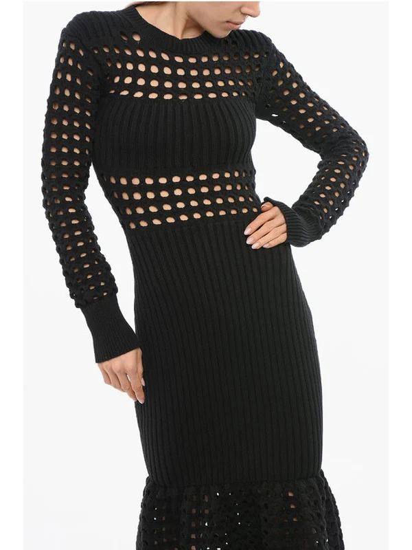 Alexander Mcqueen Black Long Dress - Image 3