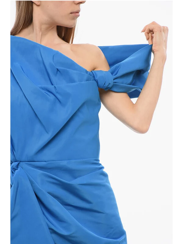 Alexander Mcqueen Skyblue Long Dress - Image 3