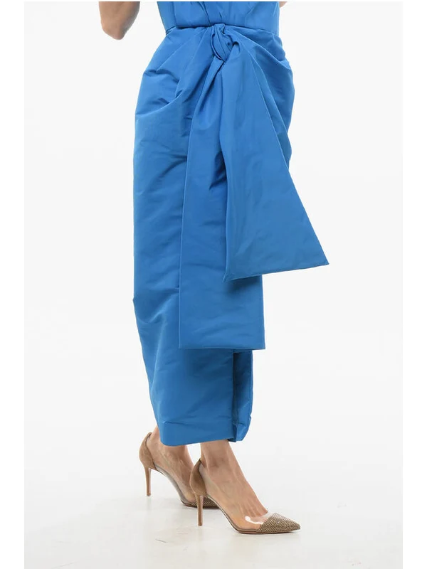 Alexander Mcqueen Skyblue Long Dress - Image 4