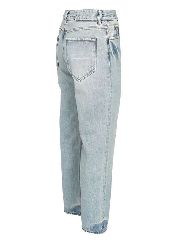 Jacquemus Skyblue Denim Pants - Image 3