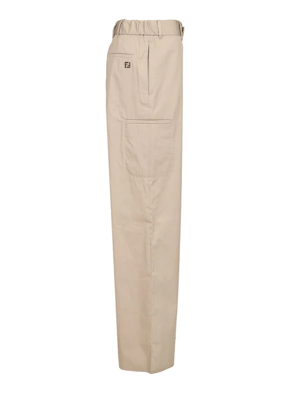 Fendi Beige Trousers - Image 3