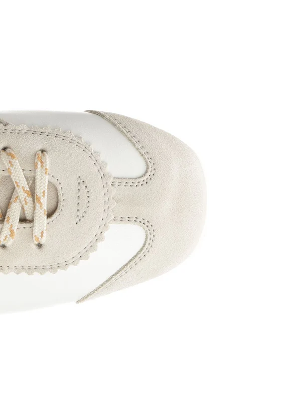 Dries Van Noten White Low Top Sneakers - Image 4