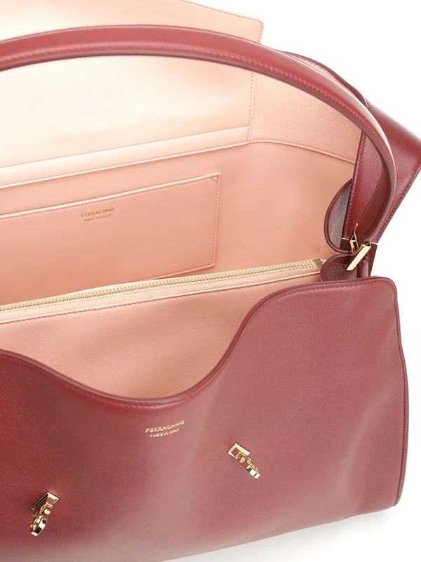 Ferragamo Burgundy Crossbody & Shoulder Bags - Image 4