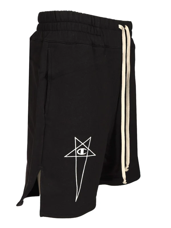 Rick Owens Black Shorts - Image 3