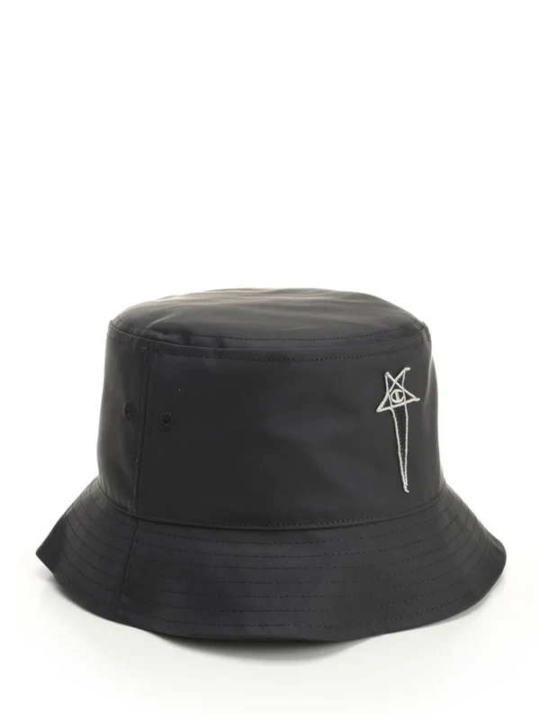 Rick Owens Black Bucket Hats - Image 3