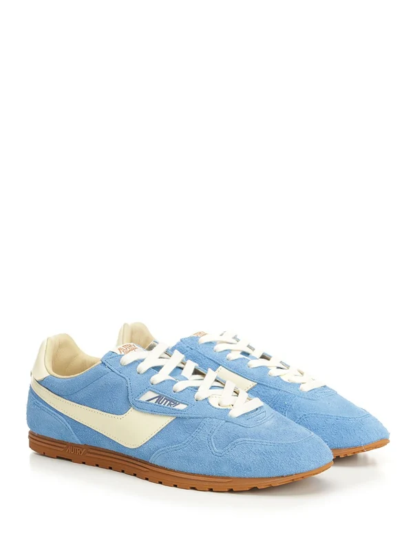 Autry Skyblue Low Top Sneakers - Image 2