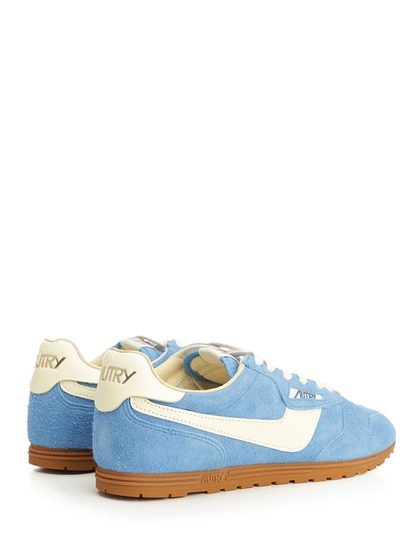 Autry Skyblue Low Top Sneakers - Image 3
