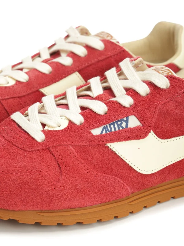 Autry Red Low Top Sneakers - Image 6