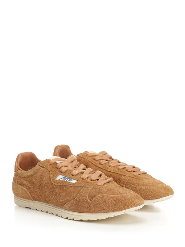 Autry Brown Low Top Sneakers - Image 2