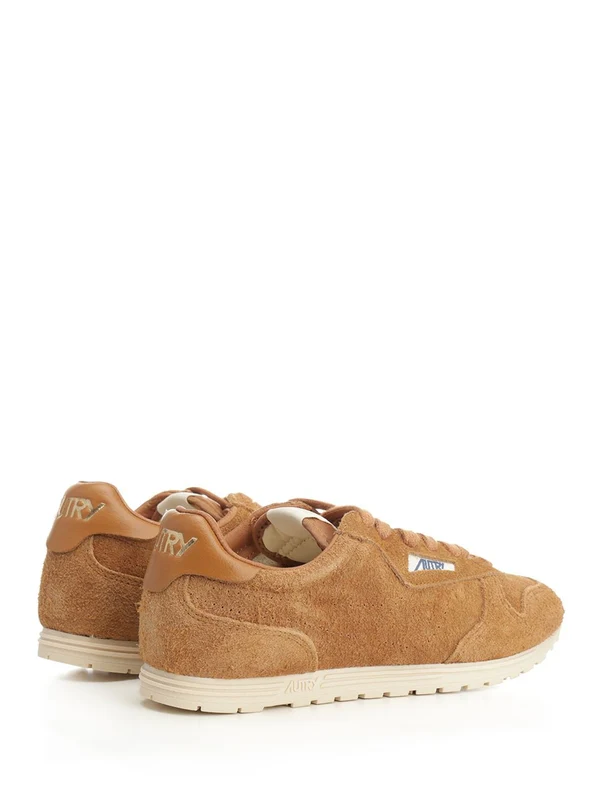Autry Brown Low Top Sneakers - Image 3