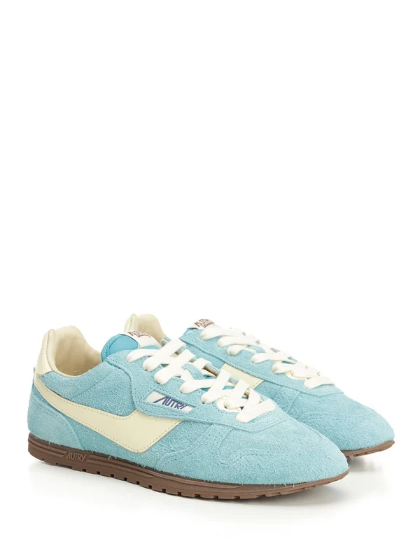 Autry Skyblue Low Top Sneakers - Image 2