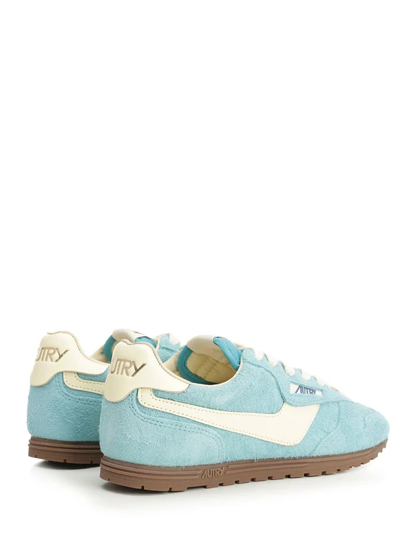 Autry Skyblue Low Top Sneakers - Image 3