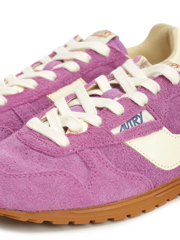 Autry Purple Low Top Sneakers - Image 6