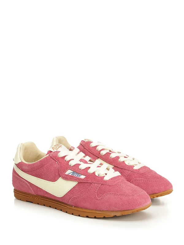 Autry Red Low Top Sneakers - Image 2