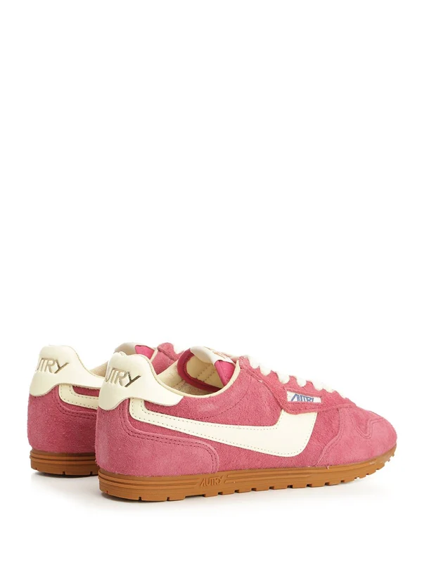 Autry Red Low Top Sneakers - Image 3