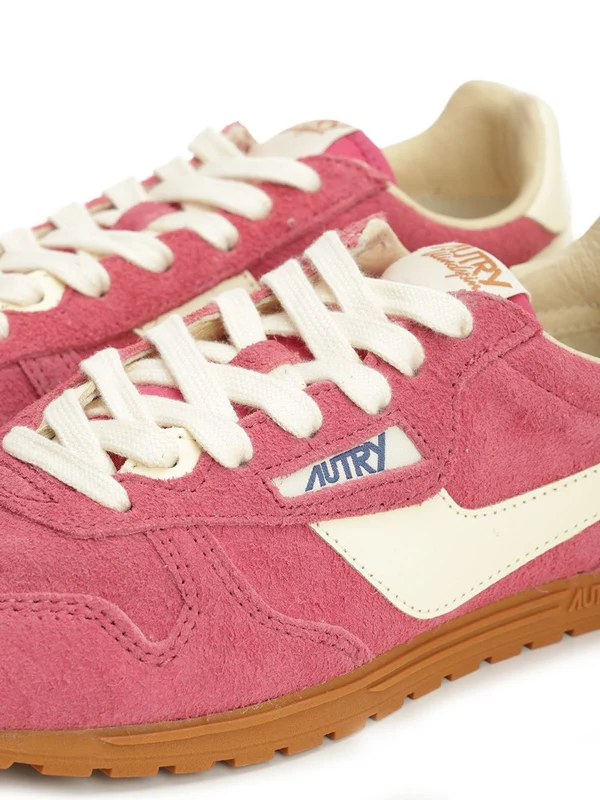 Autry Red Low Top Sneakers - Image 6