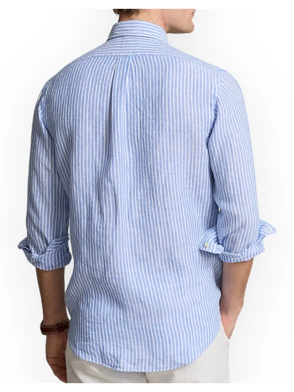 Polo Ralph Lauren Sky Blue Shirt - Image 3