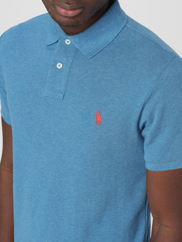 Polo Ralph Lauren Blue Polo Shirt - Image 3