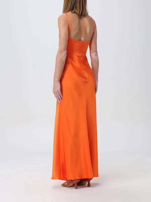 Polo Ralph Lauren Orange Long Dress - Image 2