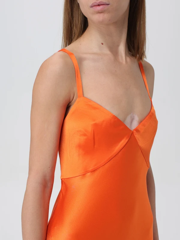 Polo Ralph Lauren Orange Long Dress - Image 3