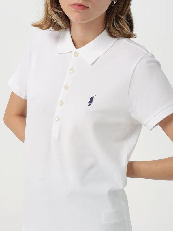 Polo Ralph Lauren White Polo Shirt - Image 3