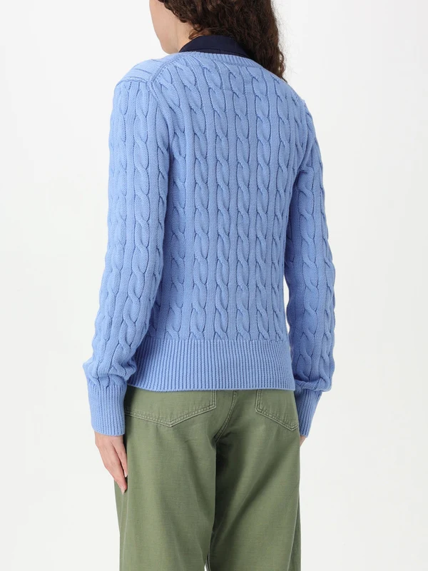 Polo Ralph Lauren Blue Cardigan - Image 2