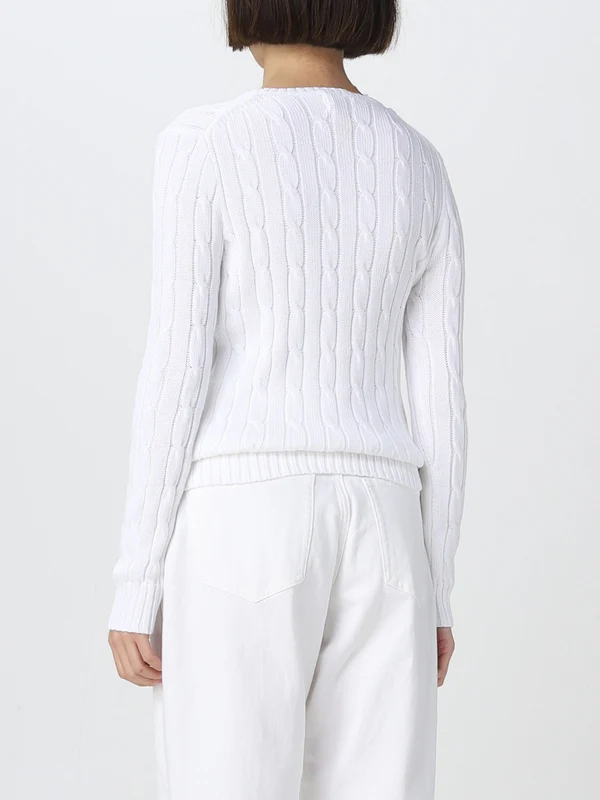 Polo Ralph Lauren White Knit - Image 2