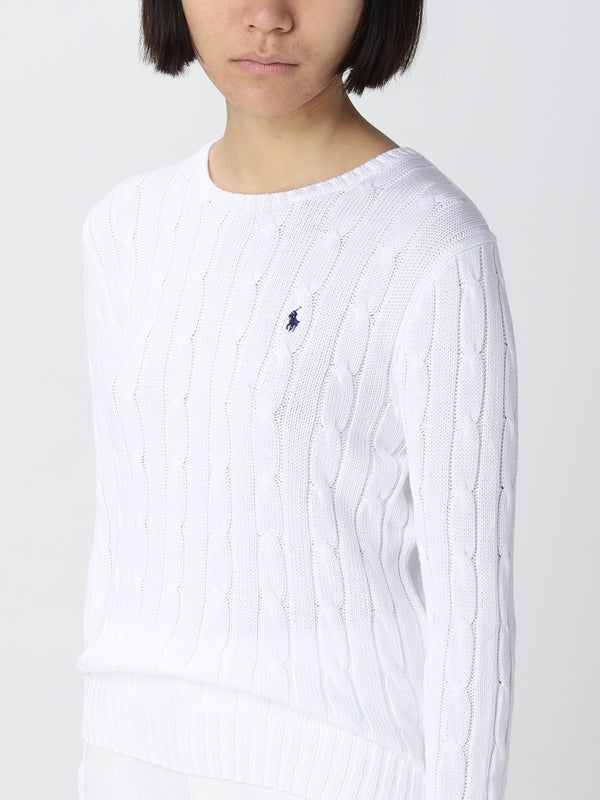 Polo Ralph Lauren White Knit - Image 3