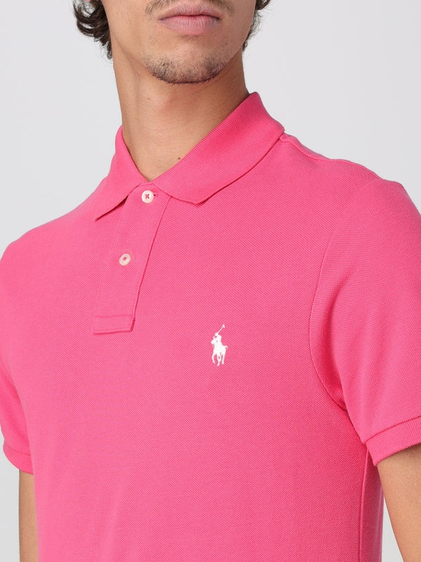 Polo Ralph Lauren Pink Polo Shirt - Image 3