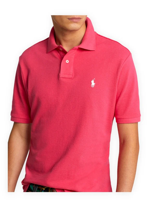 Polo Ralph Lauren Pink Polo Shirt - Image 4
